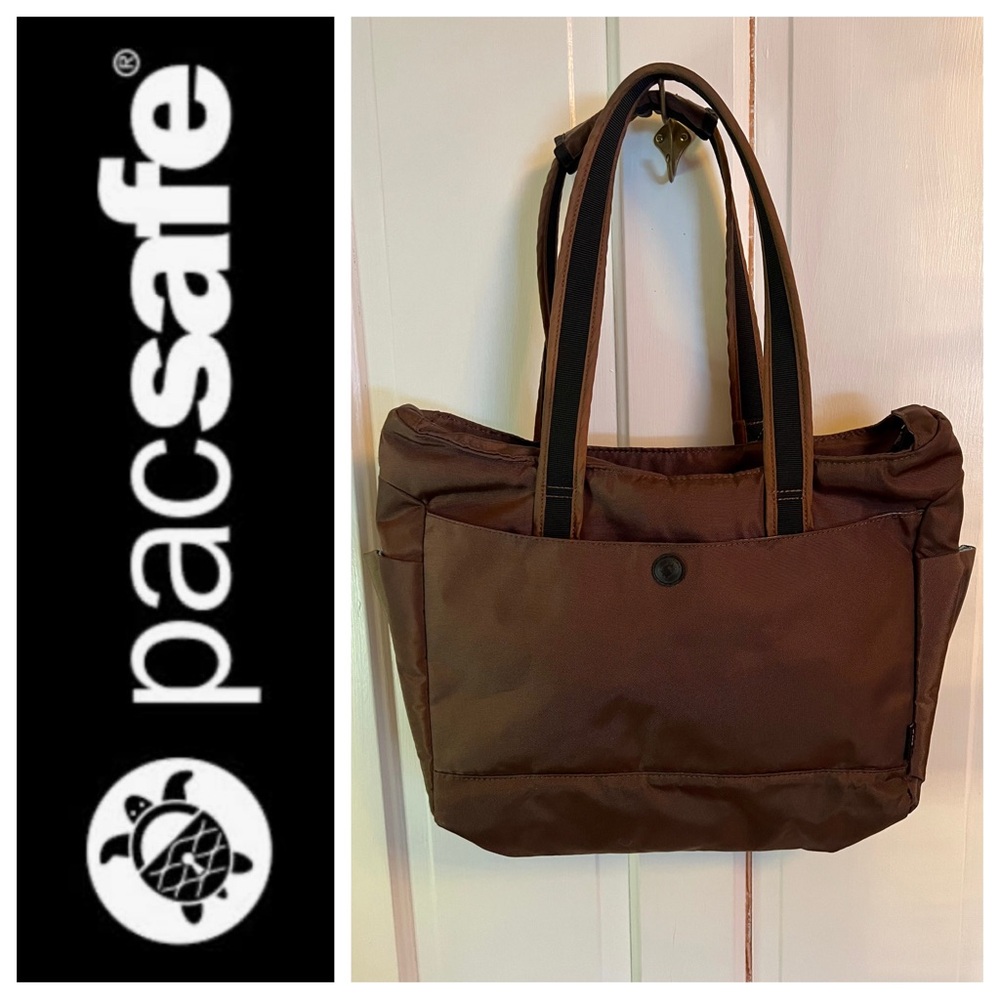 Pacsafe Chocolate Brown Women's Tote